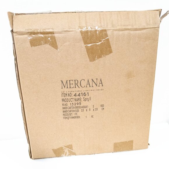 MERCANA Spry II Round Wall Mountable Hanging Button / Rustic Ceramic Farmhouse - Picture 7 of 8